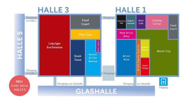 MCC26 Hallenaufteilung MCC26 Hallenaufteilung