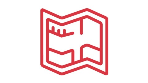 Lageplan Icon Lageplan Icon