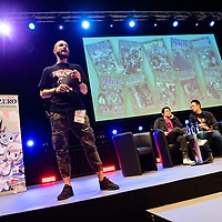 Veranstaltung zum Manga "Edens Zero" auf der Großen Bühne der Manga-Comic-Con Veranstaltung zum Manga "Edens Zero" auf der Großen Bühne der Manga-Comic-Con